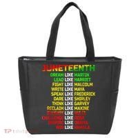 Juneteenth Free Ish Since 1865 Dream Like Martin Tote Bag thumb 0