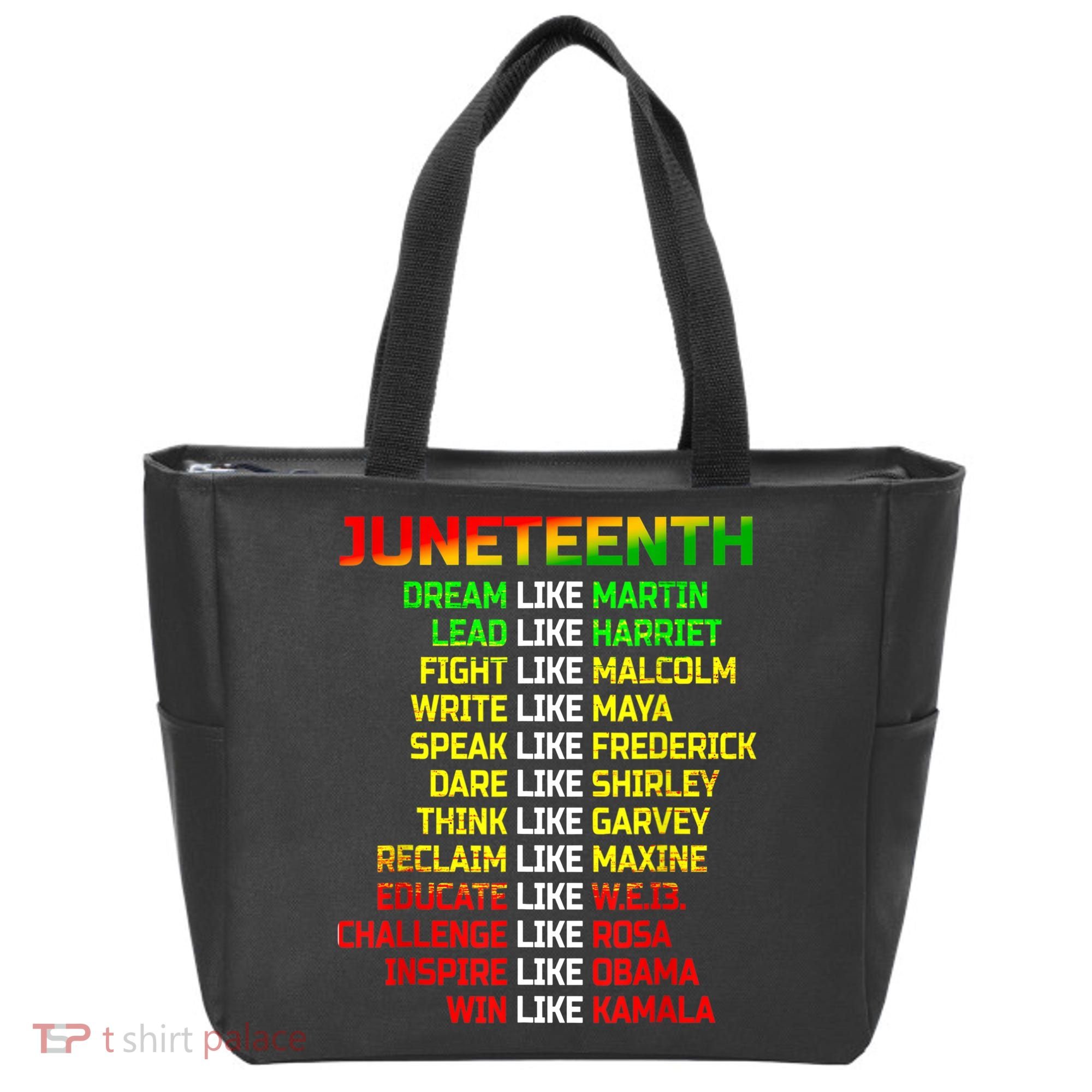 Juneteenth Free Ish Since 1865 Dream Like Martin Tote Bag