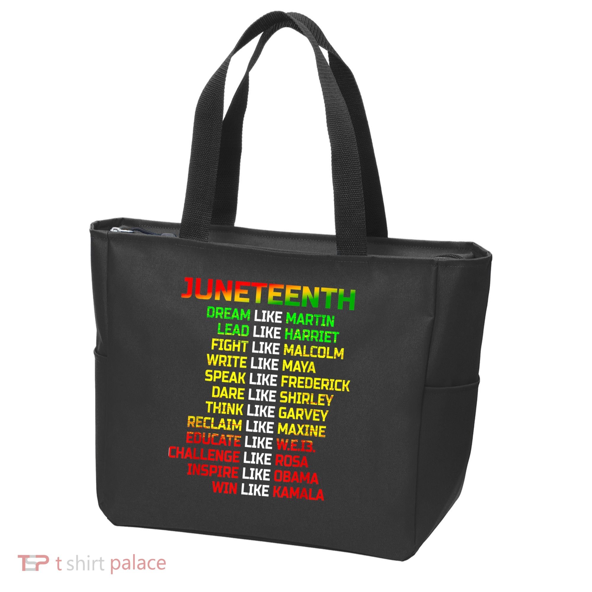 Juneteenth Free Ish Since 1865 Dream Like Martin Tote Bag