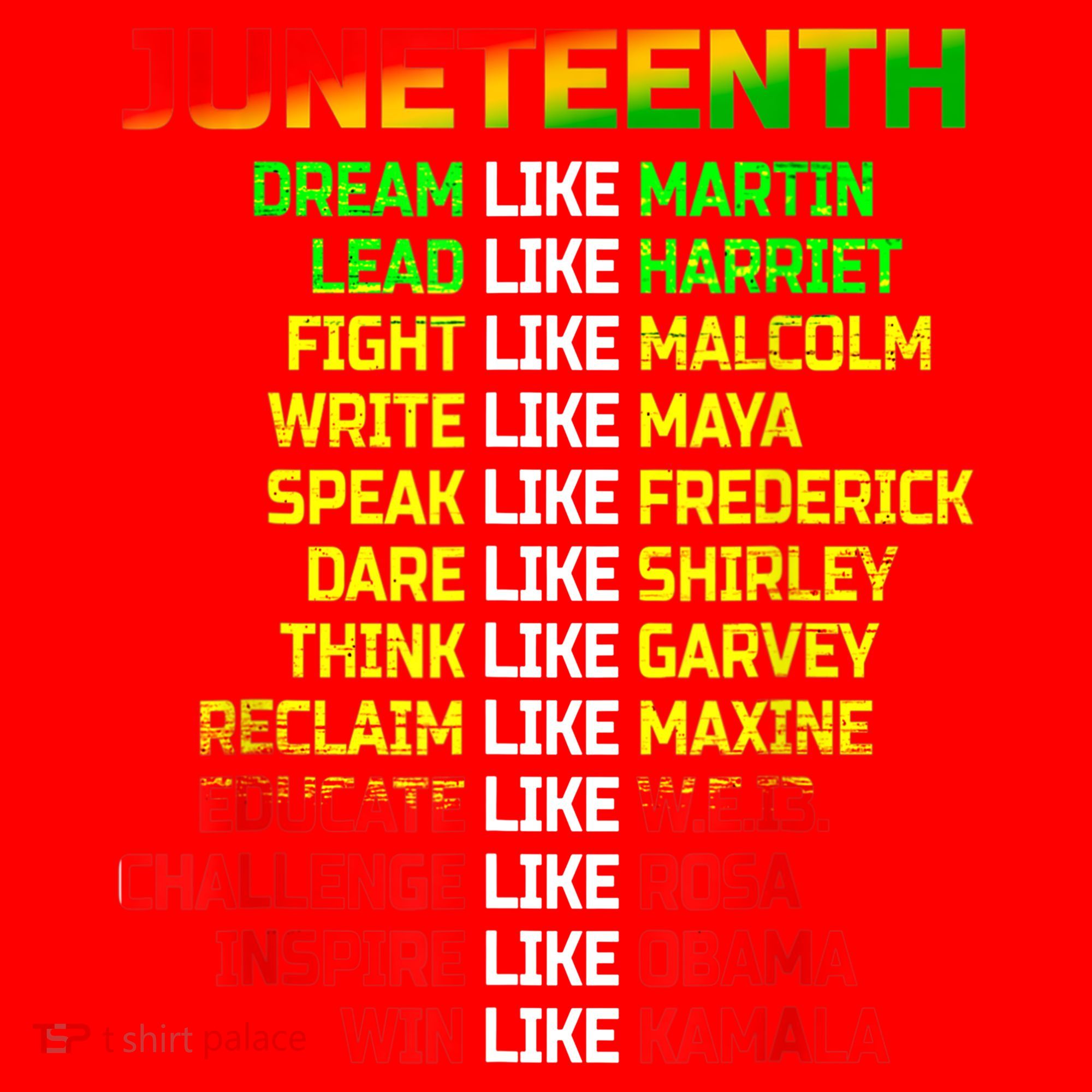 Juneteenth Free Ish Since 1865 Dream Like Martin Santa Hat
