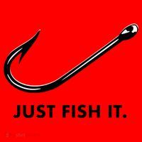 Just Fish It Santa Hat thumb 1