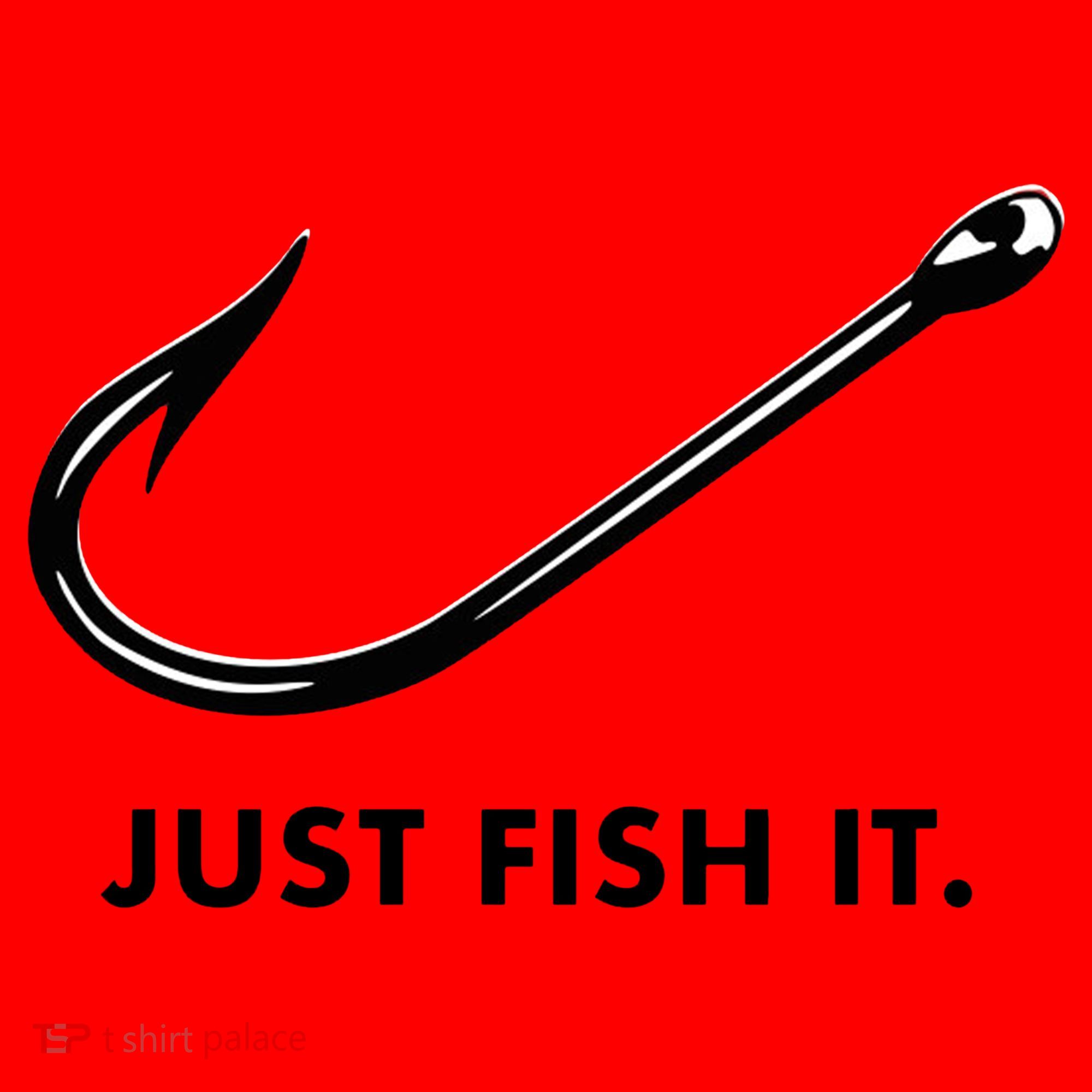 Just Fish It Santa Hat