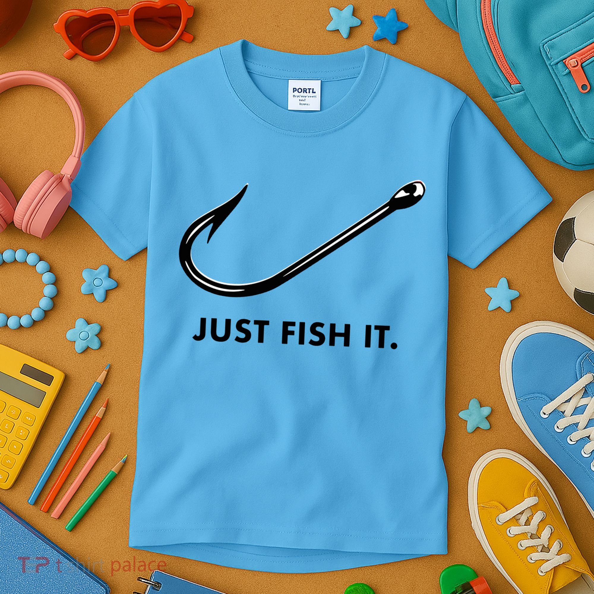 Just Fish It Kids T-Shirt
