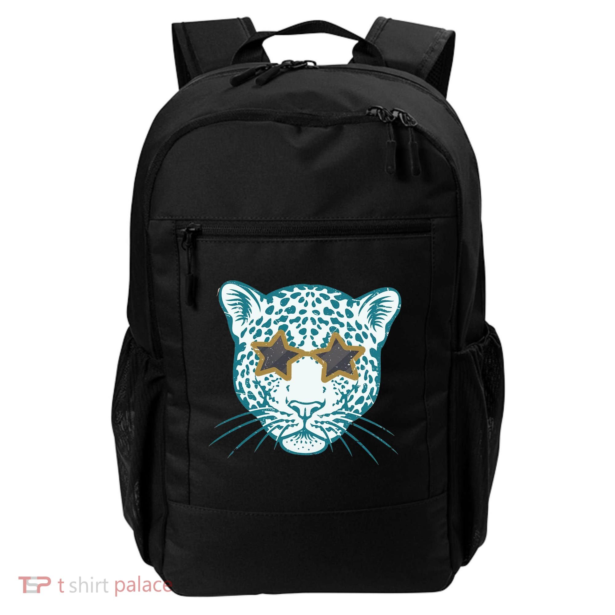 Football Jags Leopard Star Backpack