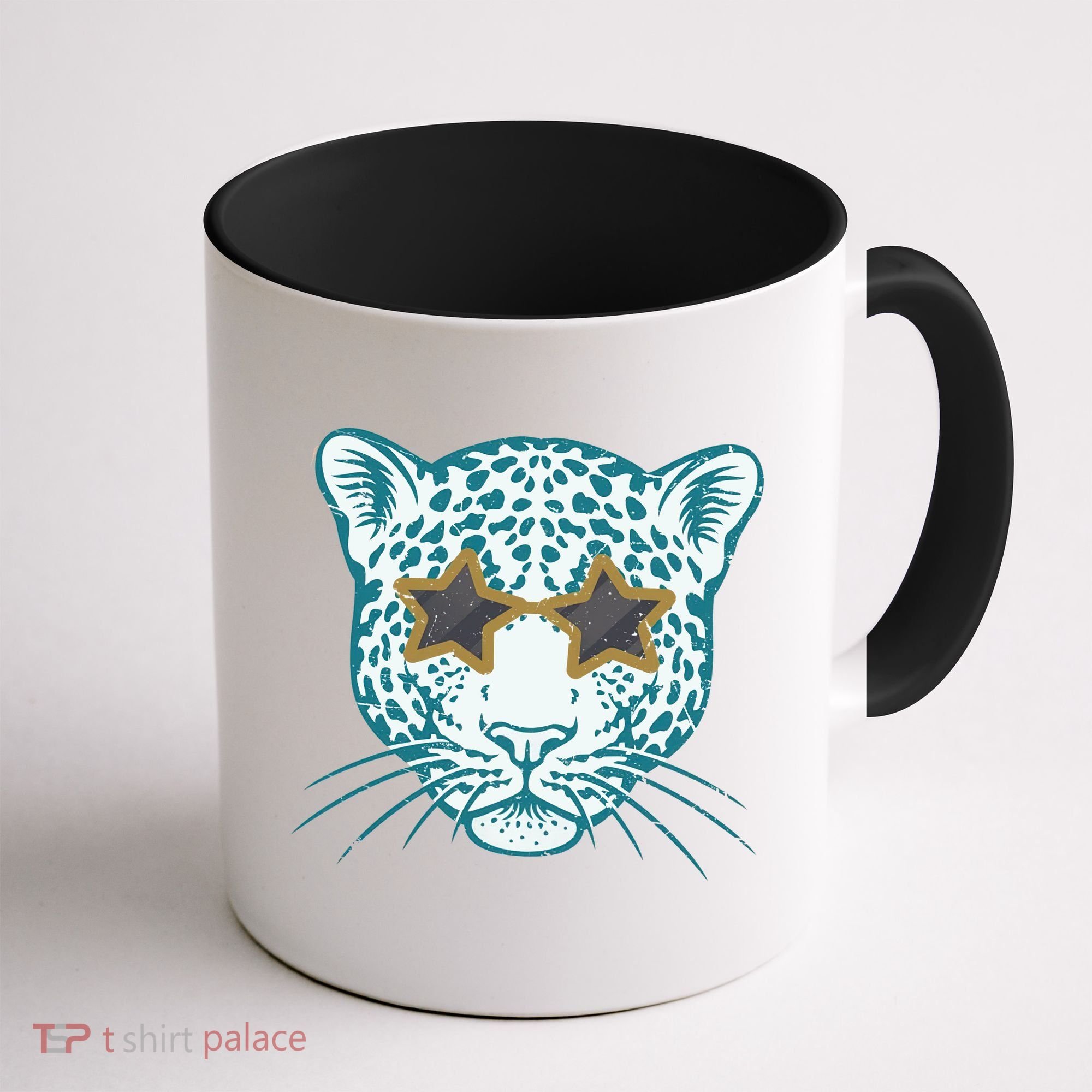 Football Jags Leopard Star Coffee Mug