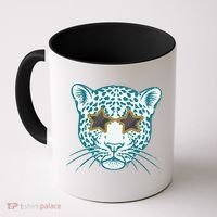 Football Jags Leopard Star Coffee Mug thumb 0