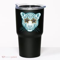 Football Jags Leopard Star Tumbler thumb 0