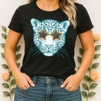 Football Jags Leopard Star Women's T-Shirt thumb 2
