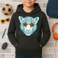 Football Jags Leopard Star Kids Hoodie thumb 2