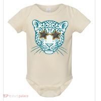 Football Jags Leopard Star Baby Bodysuit thumb 0