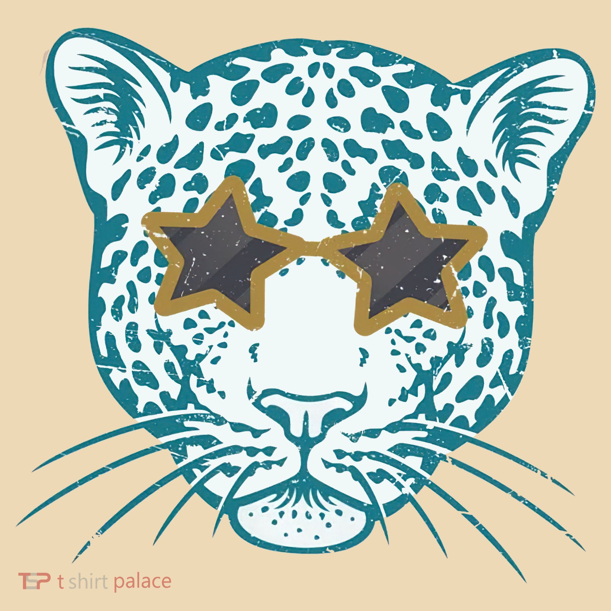 Football Jags Leopard Star Tote Bag