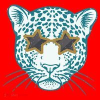 Football Jags Leopard Star Santa Hat thumb 1