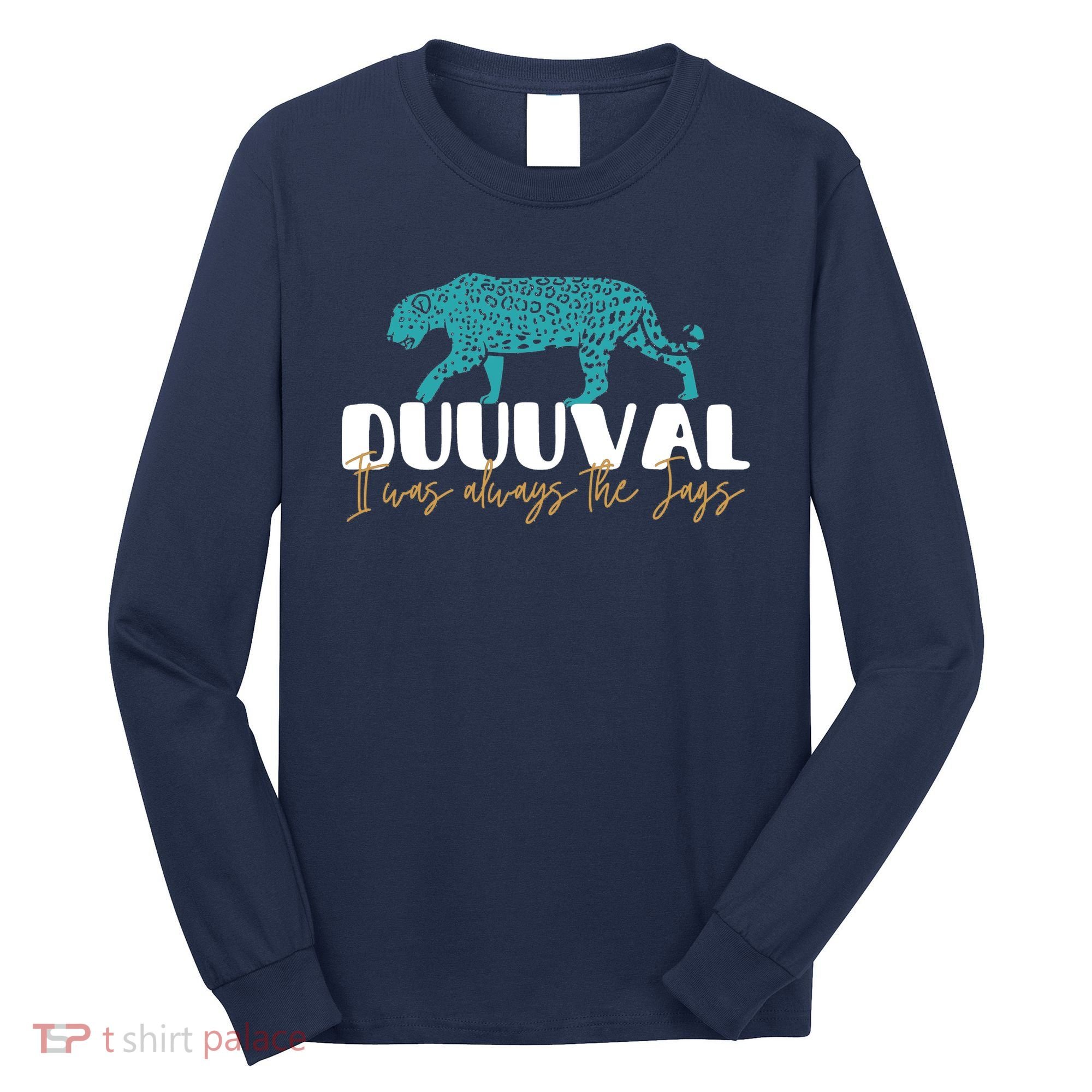 Football Jags Football Funny Leopard Long Sleeve Shirt