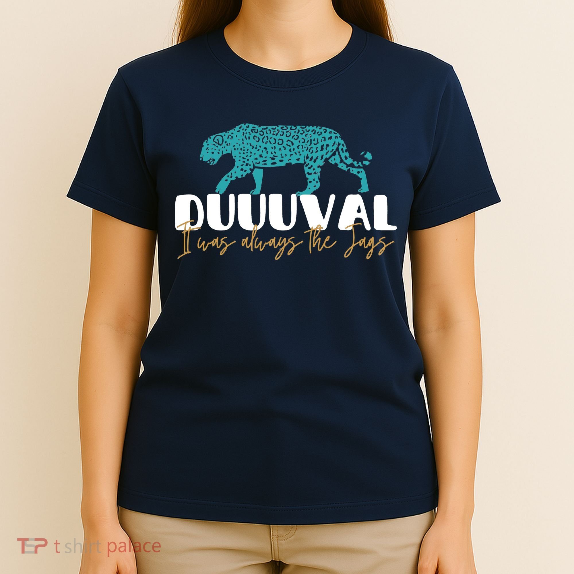 Football Jags Football Funny Leopard T-Shirt