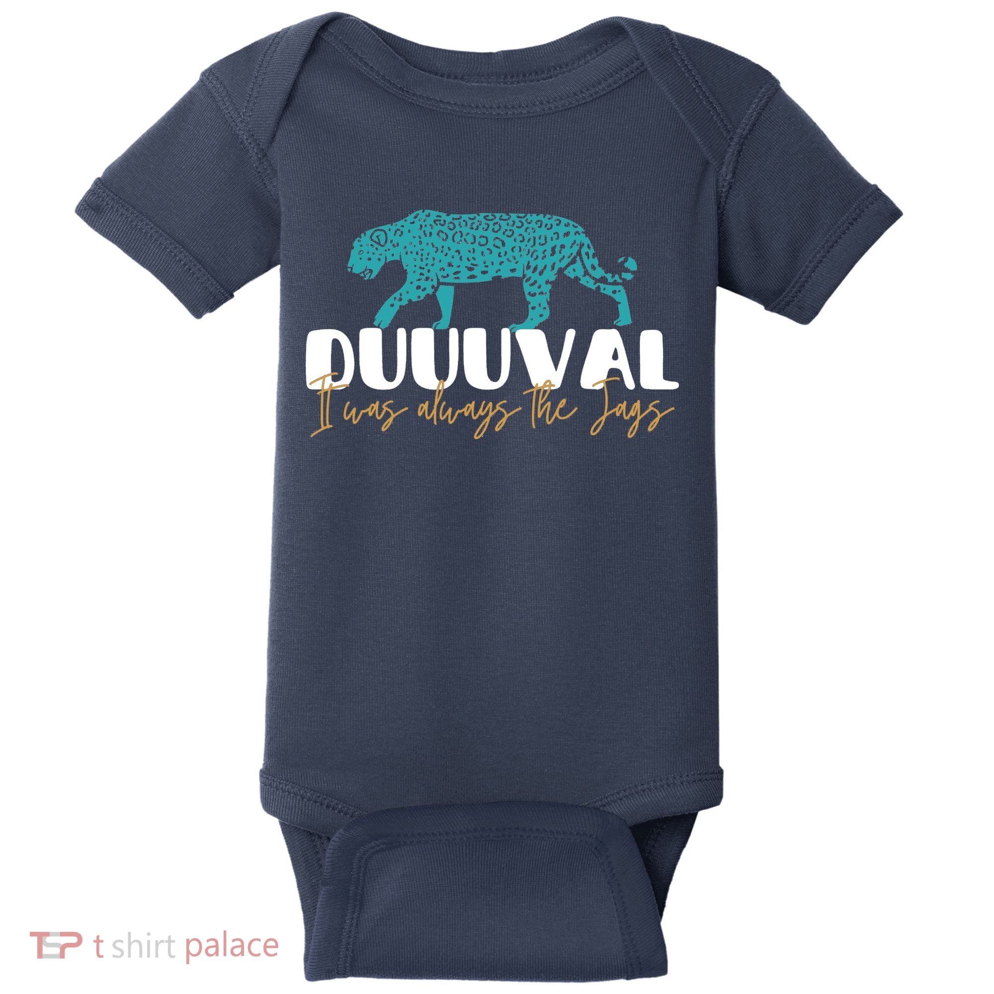 Football Jags Football Funny Leopard Baby Bodysuit
