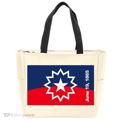 Juneteenth Flag Tote Bag