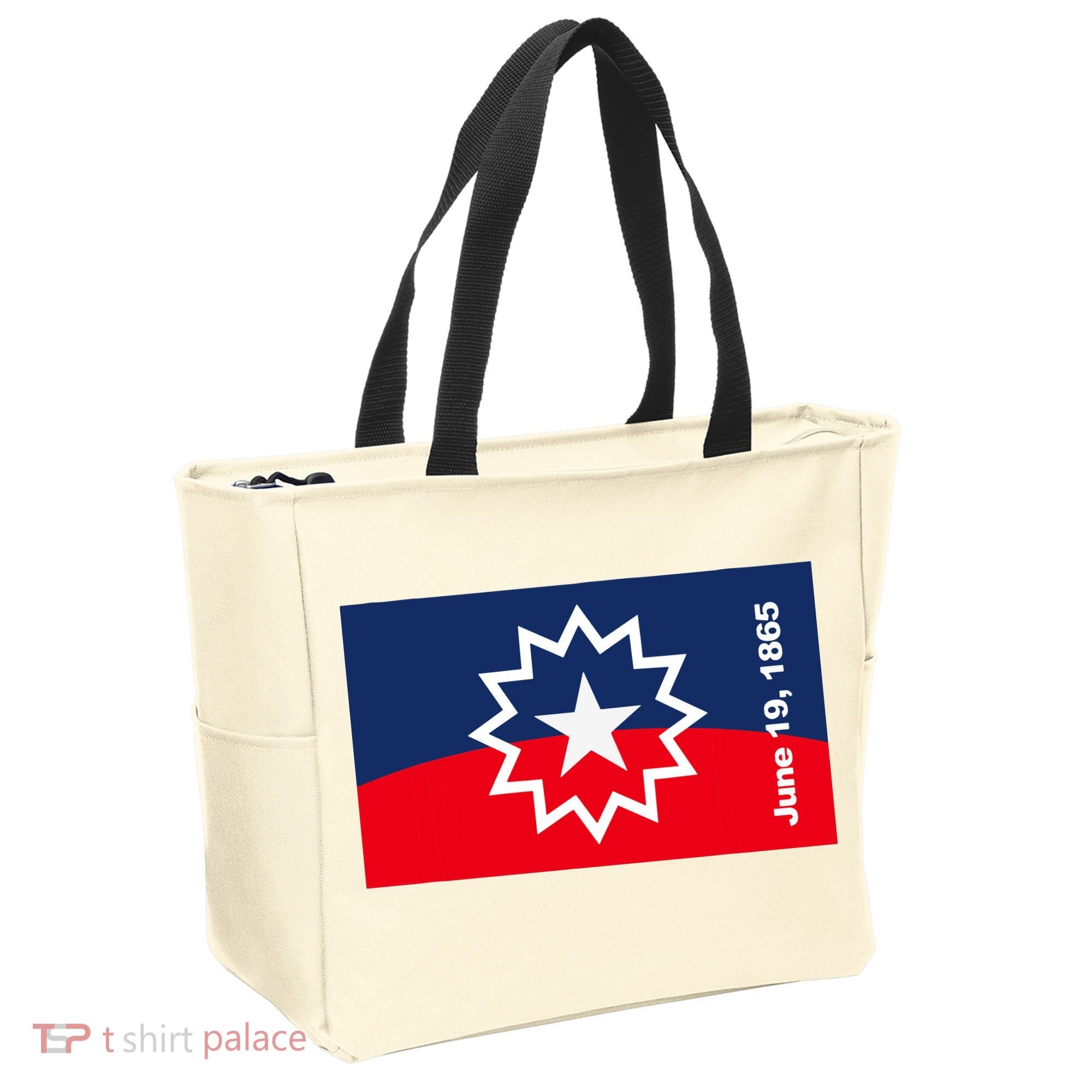 Juneteenth Flag Tote Bag