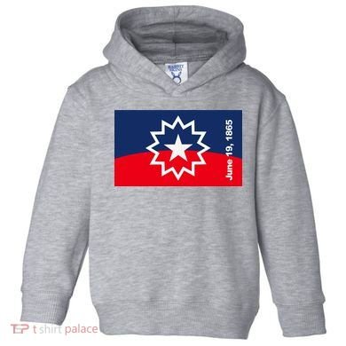 Juneteenth Flag Toddler Hoodie