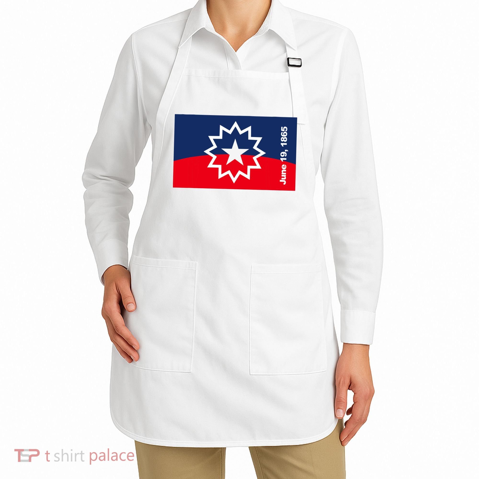 Juneteenth Flag Apron