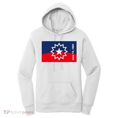 Juneteenth Flag Women's Hoodie