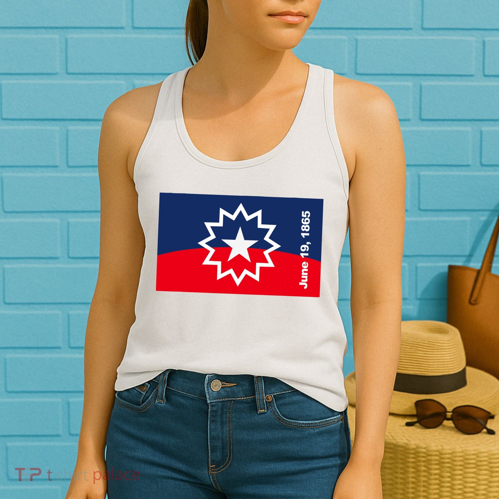 Juneteenth Flag Women's Tank Top