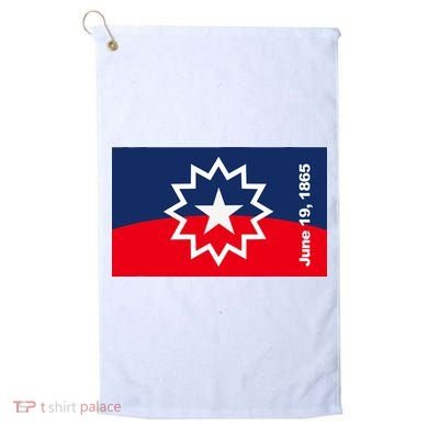 Juneteenth Flag Golf Towel