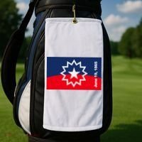 Juneteenth Flag Golf Towel thumb 2