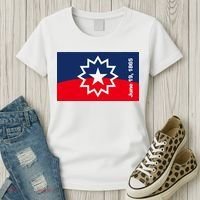 Juneteenth Flag Women's T-Shirt thumb 3