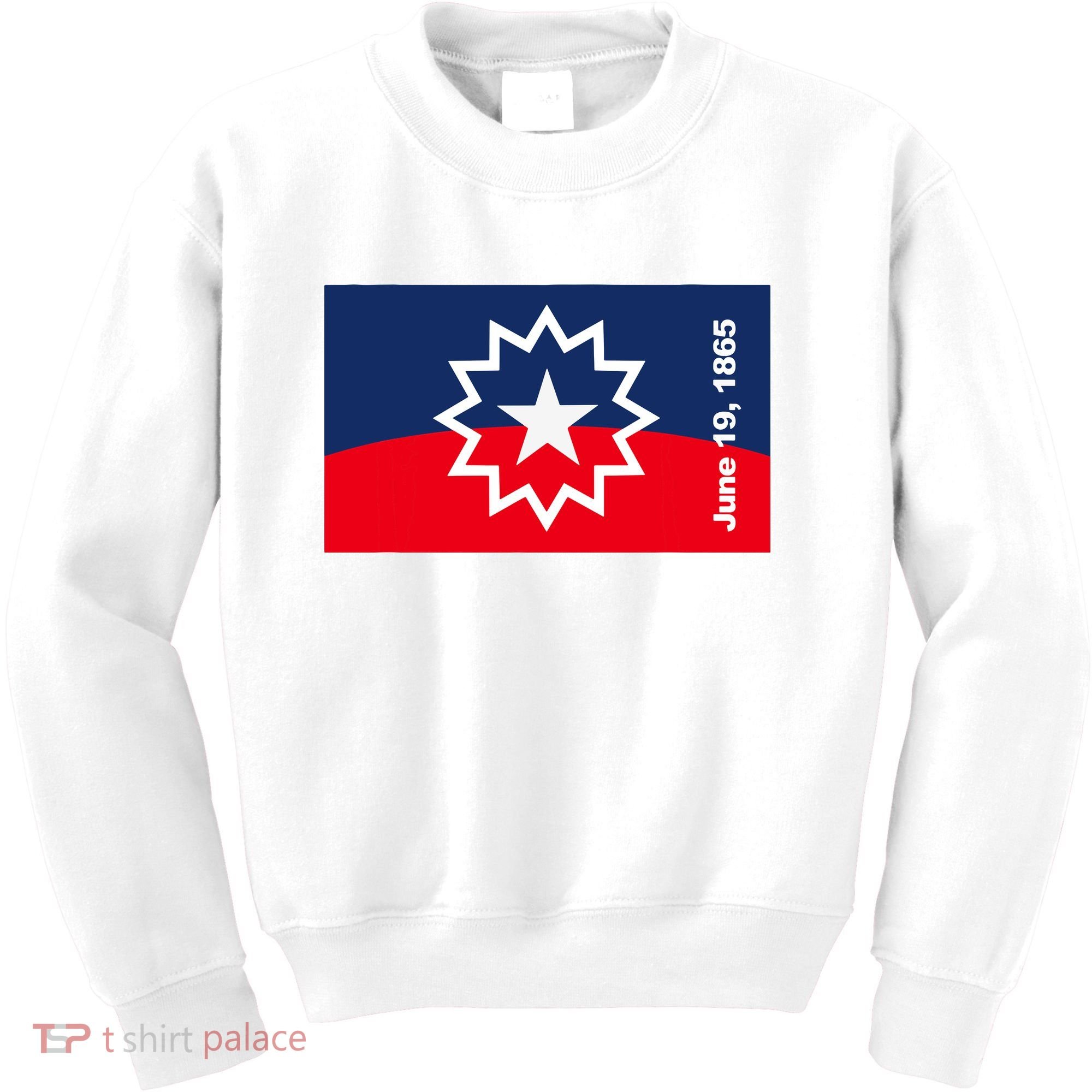 Juneteenth Flag Kids Sweatshirt