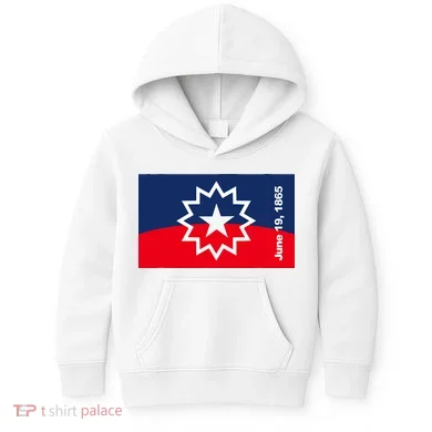 Juneteenth Flag Kids Hoodie