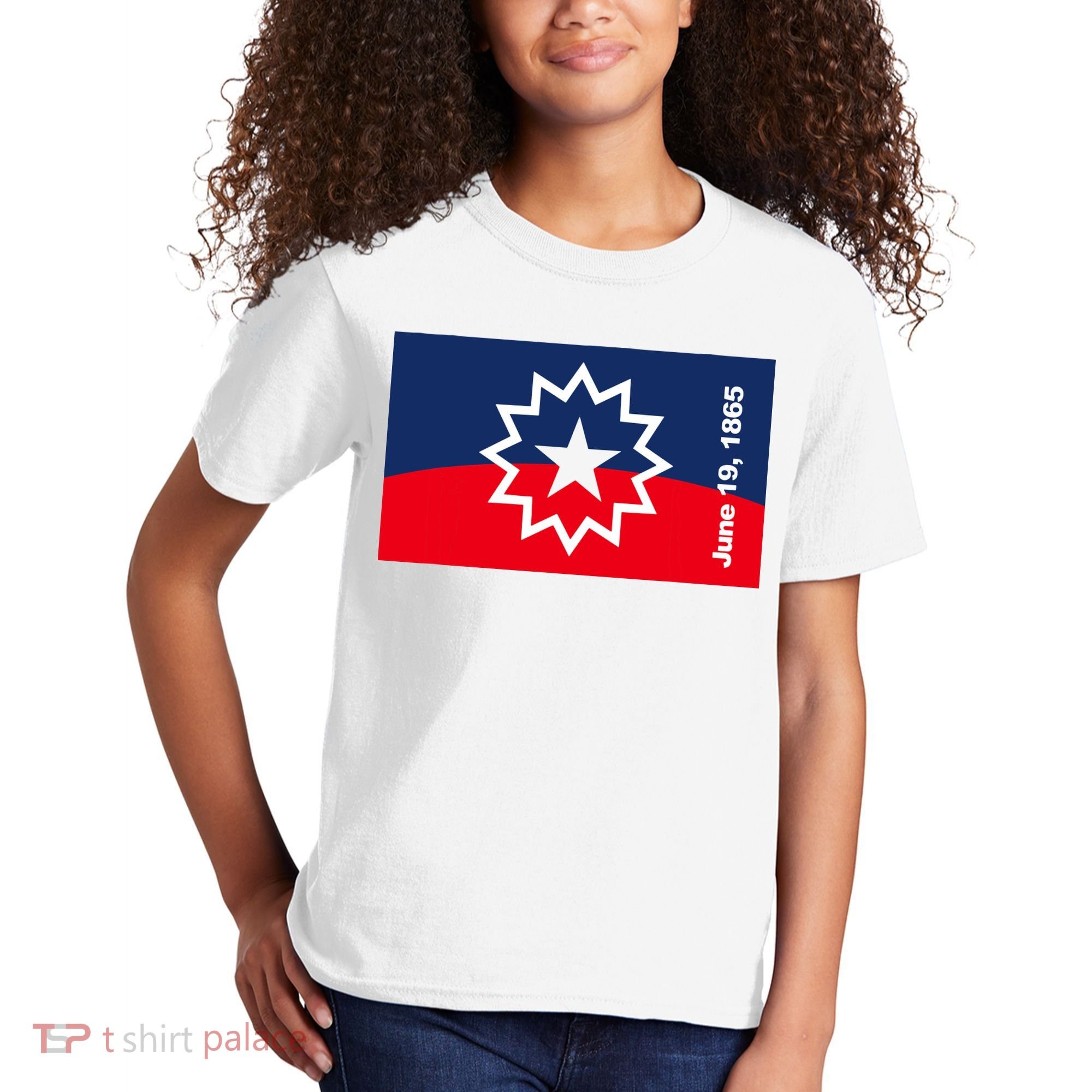Juneteenth Flag Kids T-Shirt