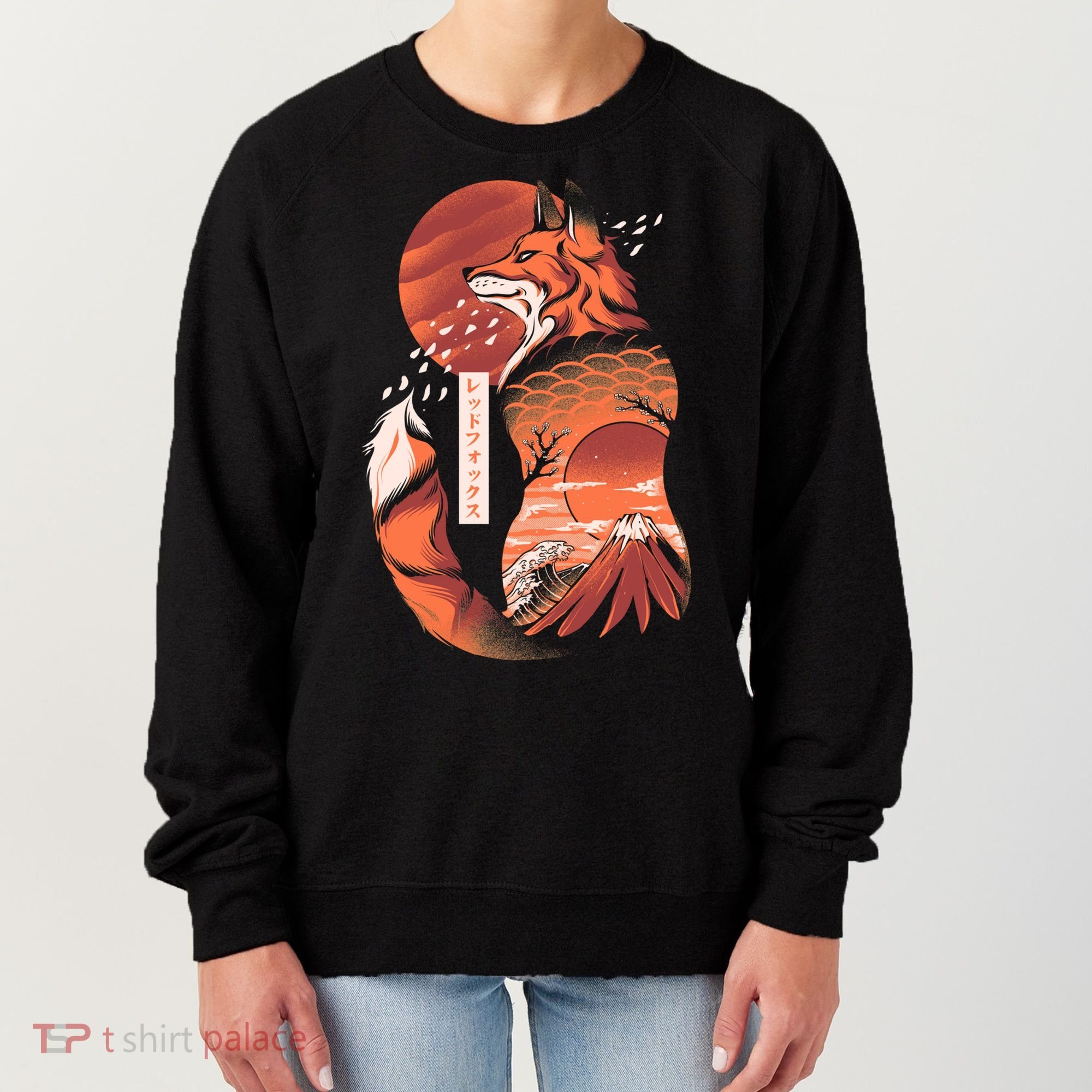 Japanese Fox Women's Sweatshirt