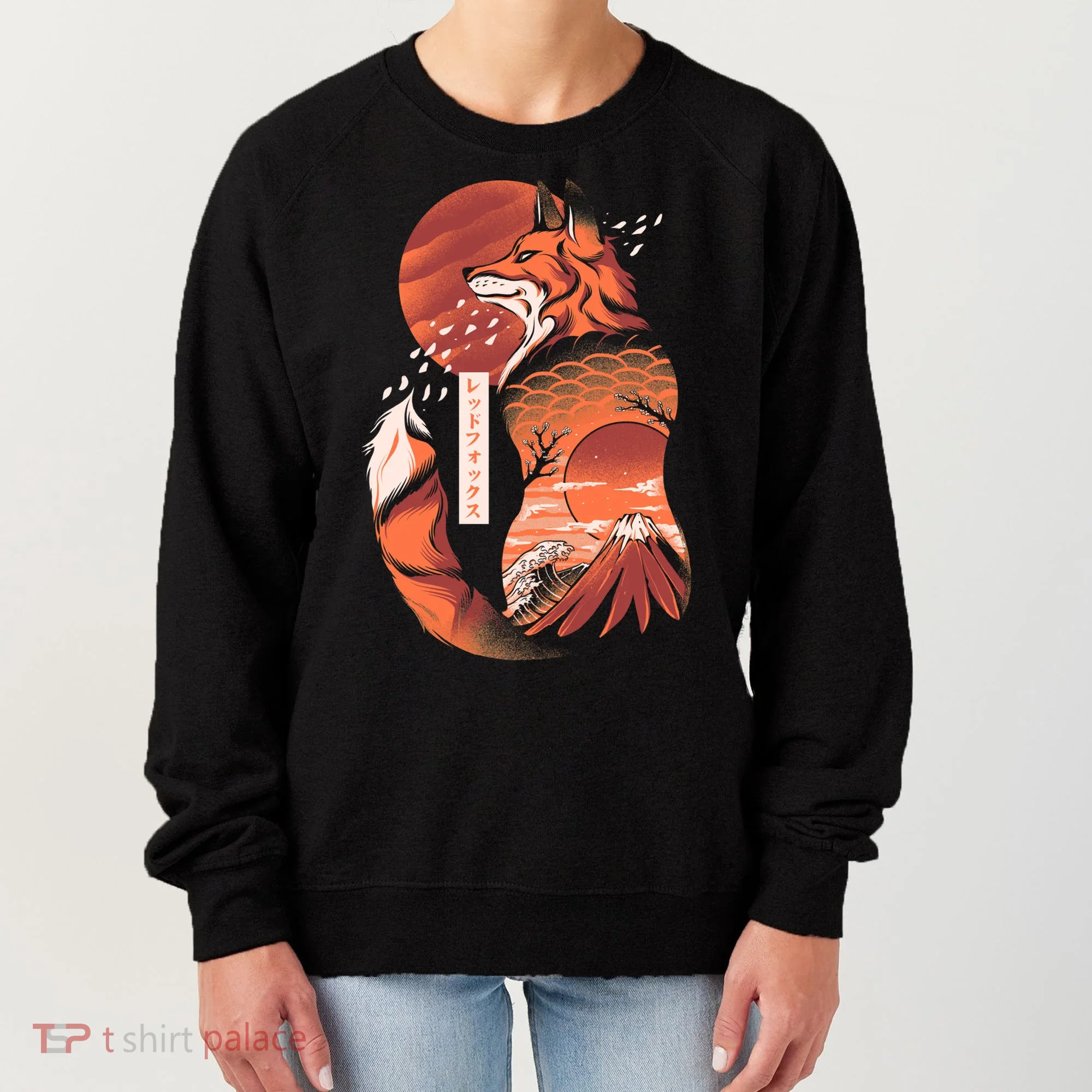 Japanese Fox Women's Sweatshirt
