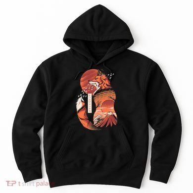 Japanese Fox Hoodie