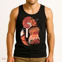 Japanese Fox Tank Top thumb 3