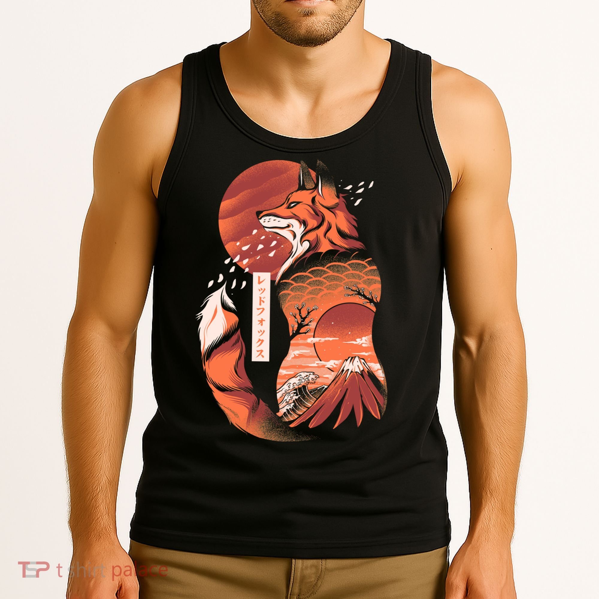 Japanese Fox Tank Top