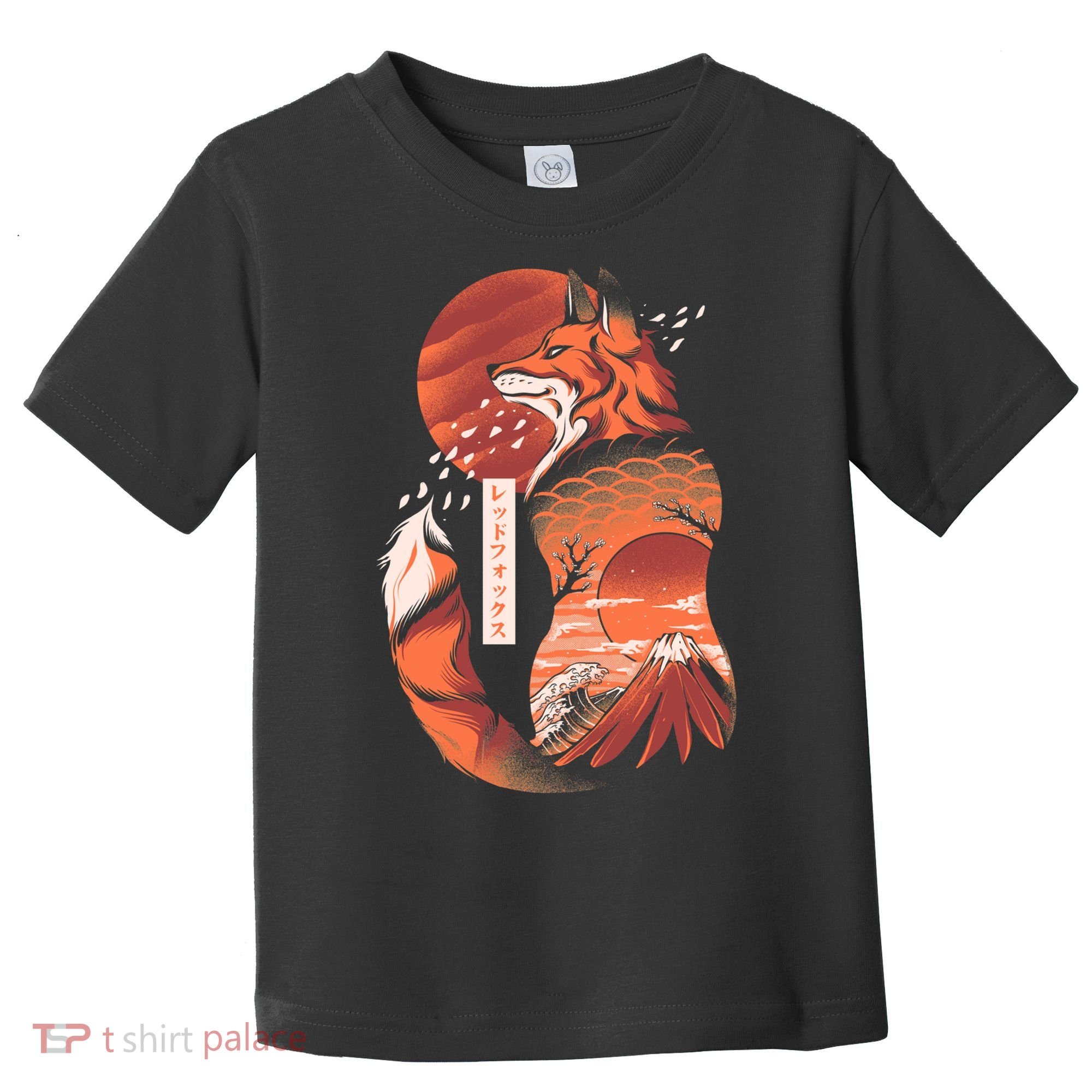 Japanese Fox Toddler T-Shirt