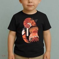 Japanese Fox Toddler T-Shirt thumb 2