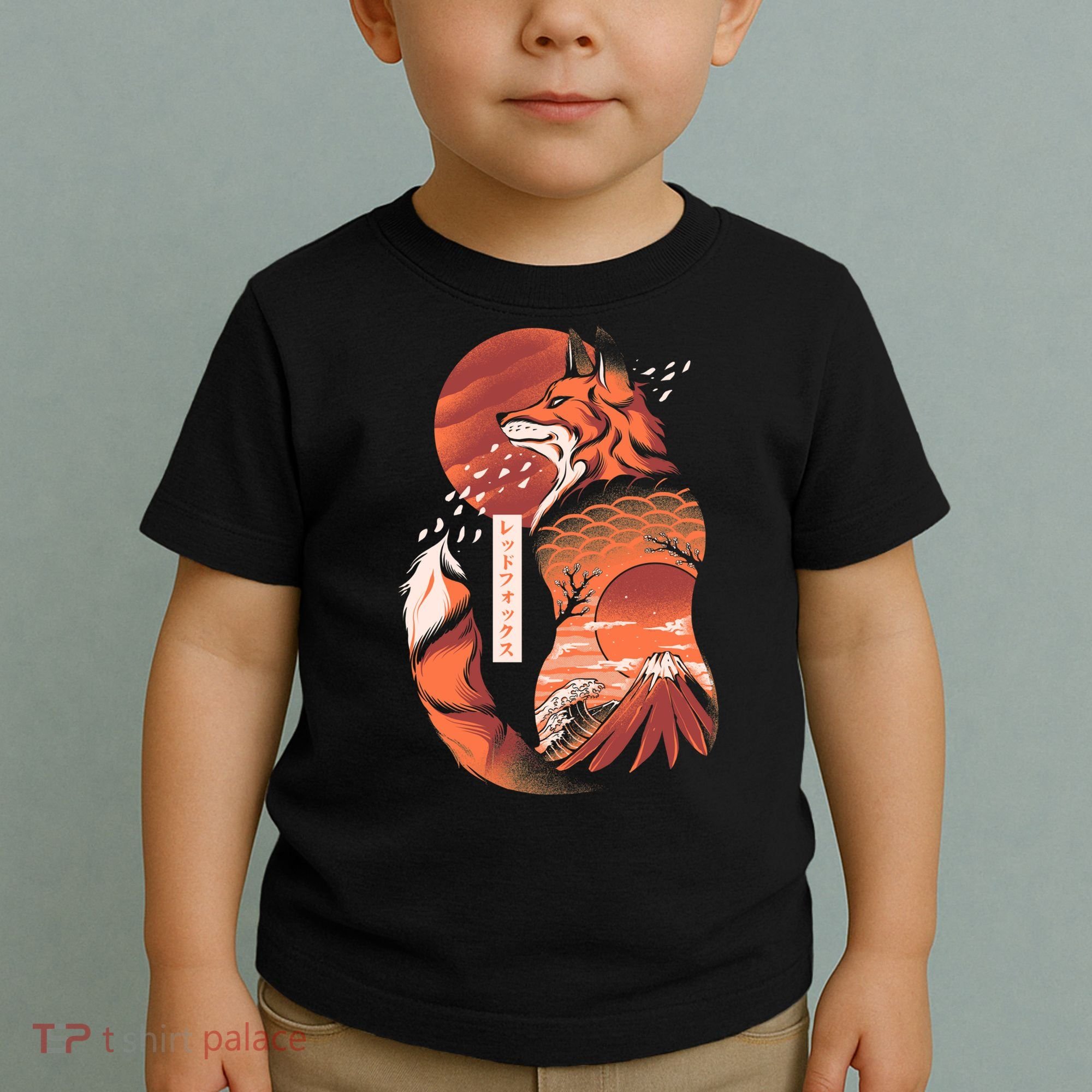 Japanese Fox Toddler T-Shirt