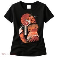 Japanese Fox Women's T-Shirt thumb 0