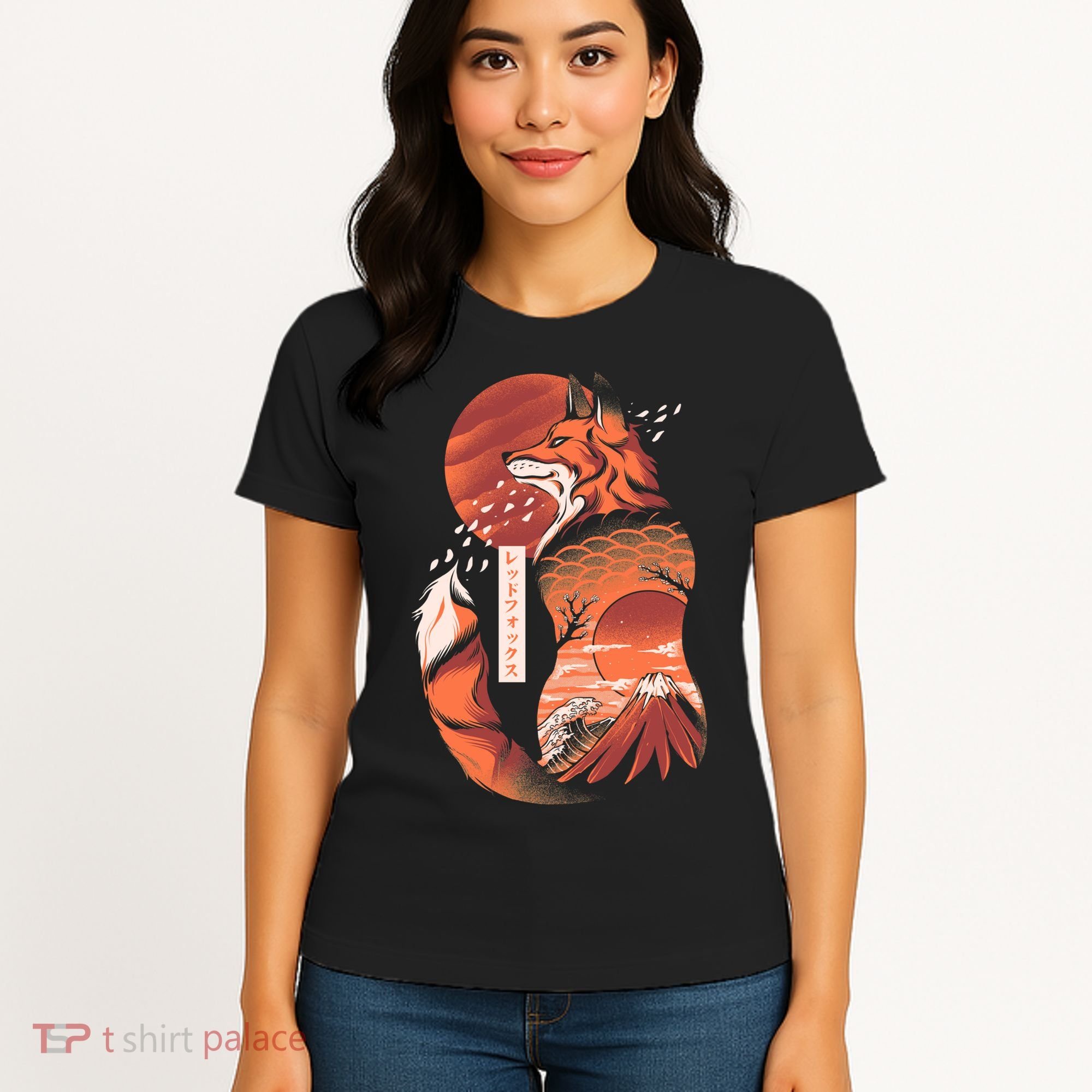 Japanese Fox Women's T-Shirt