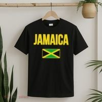Jamaican Flag Jamaica Souvenir Love Travel Vacation T-Shirt thumb 2