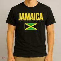 Jamaican Flag Jamaica Souvenir Love Travel Vacation T-Shirt thumb 3