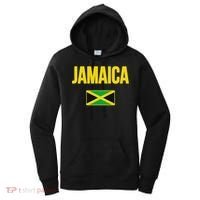 Jamaican Flag Jamaica Souvenir Love Travel Vacation Women's Hoodie thumb 0
