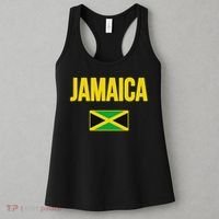 Jamaican Flag Jamaica Souvenir Love Travel Vacation Women's Tank Top thumb 3