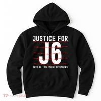 Justice For J6 Conservative Hoodie thumb 0