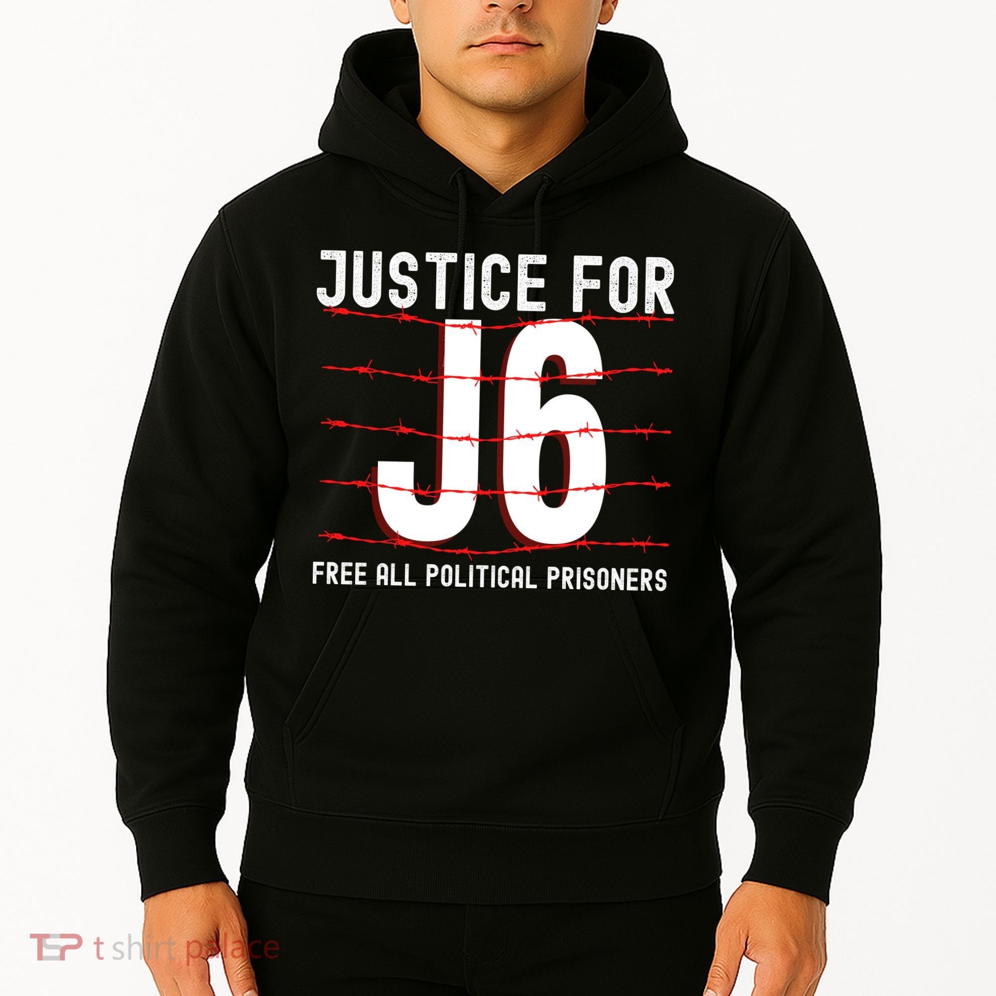 Justice For J6 Conservative Hoodie