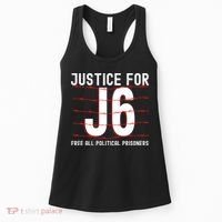 Justice For J6 Conservative Women's Tank Top thumb 0