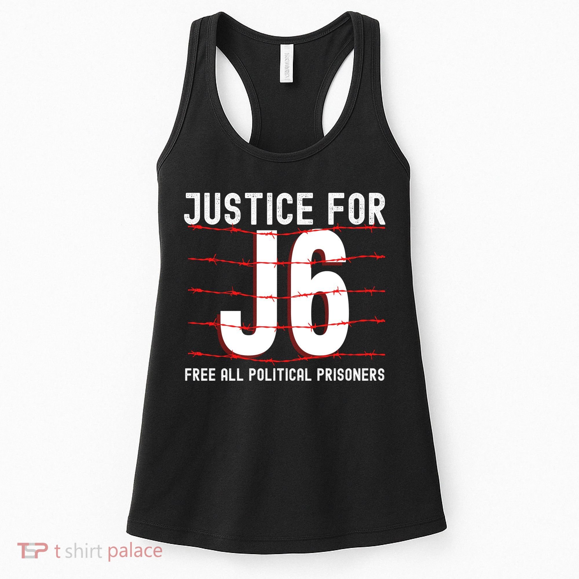 Justice For J6 Conservative Women's Tank Top