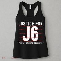 Justice For J6 Conservative Women's Tank Top thumb 3